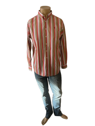 Camisa Ralph Lauren Rayas Talla XL