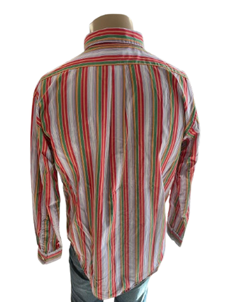 Camisa Ralph Lauren Rayas Talla XL