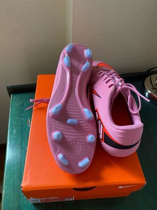 Zapatillas Nike Mercurial Talla X Rosa Naranja