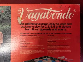 Gioco da tavolo Vagabondo Invicta Games