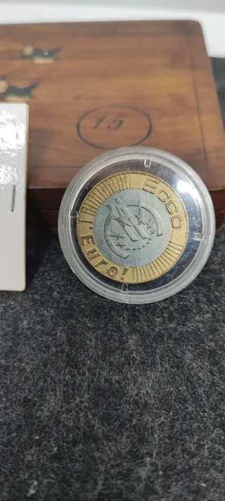 Coppia Monete prova dell'euro