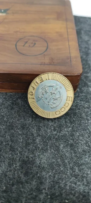 Coppia Monete prova dell'euro