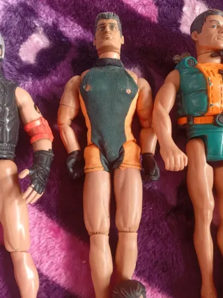 Lote 6 Figuras Action Man