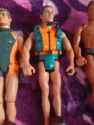 Lote 6 Figuras Action Man
