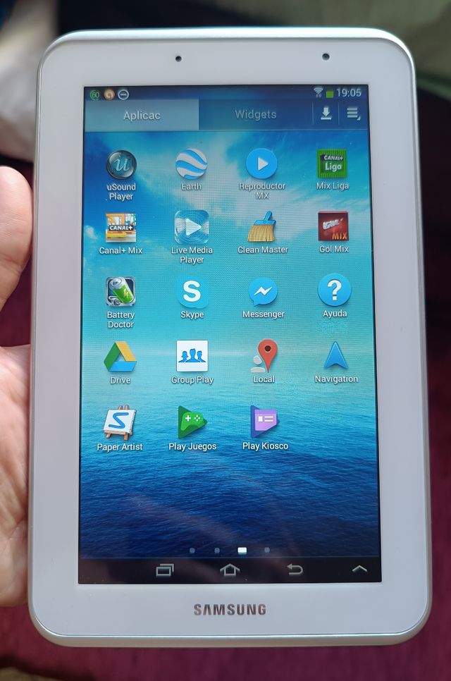Samsung Galaxy Tab 2 Tablet Blanca