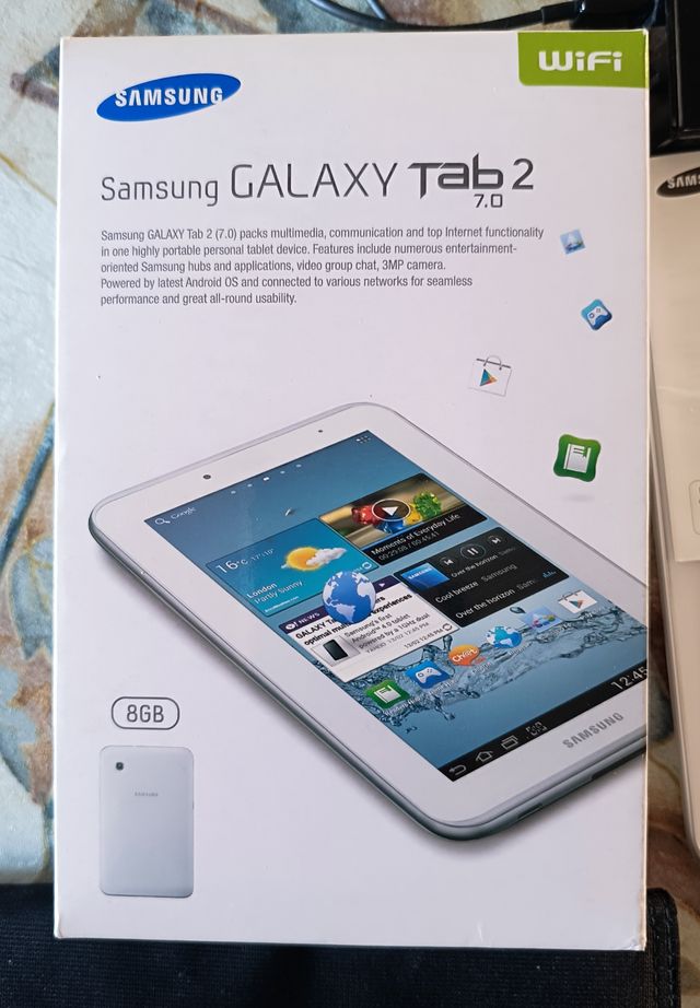 Samsung Galaxy Tab 2 Tablet Blanca