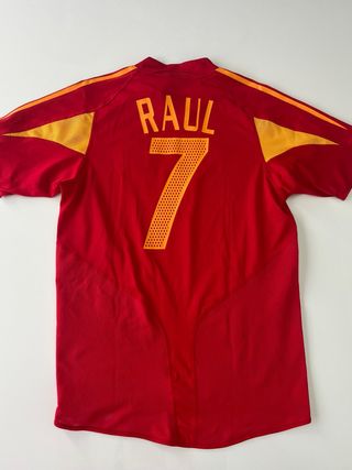Camiseta original España eurocopa 2004 Raúl