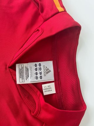 Camiseta original España eurocopa 2004 Raúl