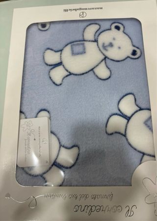 Copertina culla pile 75x90 orsetti