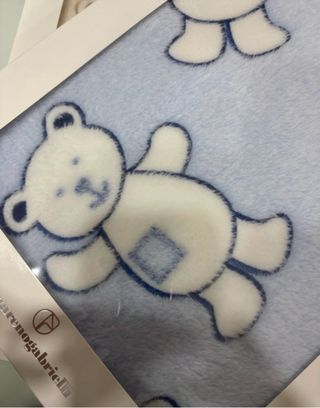 Copertina culla pile 75x90 orsetti