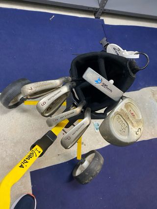 Palos de golf para niño con bolsa, con putt