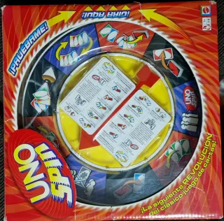 UNO Spin Juego de Cartas Mattel