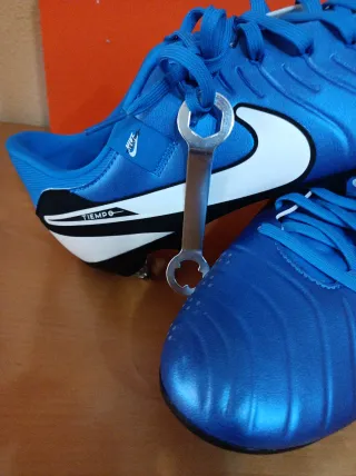 Botas de fútbol Nike azules