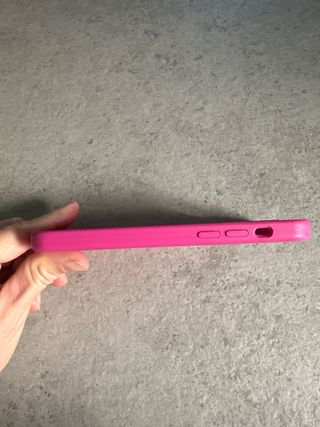 Funda Silicona iPhone 12 Pro Rosa