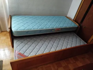 Cama nido de madera