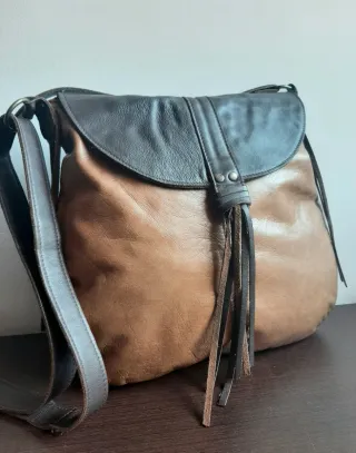 Bolso piel bandolera Morgado