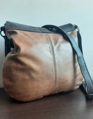 Bolso piel bandolera Morgado