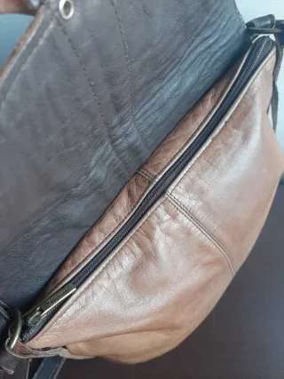 Bolso piel bandolera Morgado