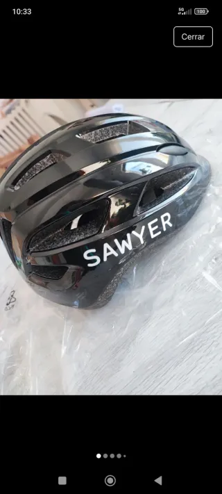 Casco Sawyer Talla S Niños Negro