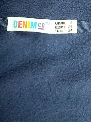 Chaleco polar con cremallera