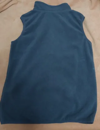 Chaleco polar con cremallera