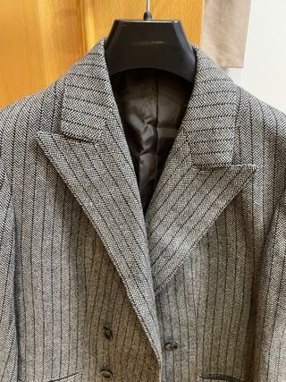 Americana gris mujer