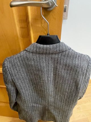 Americana gris mujer