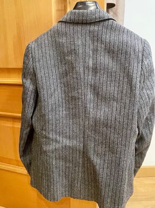 Americana gris mujer