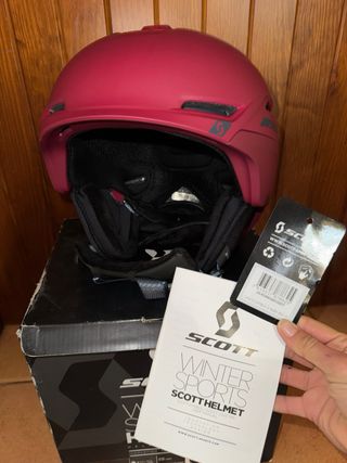 Casco Scott Symbol 2 Ruby Red Talla M