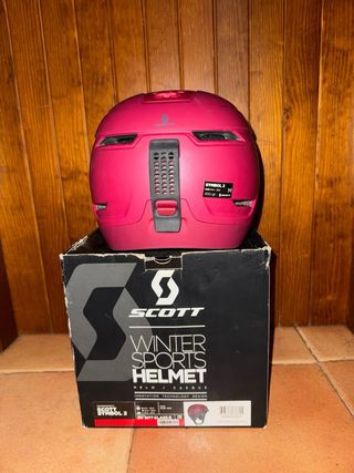 Casco Scott Symbol 2 Ruby Red Talla M