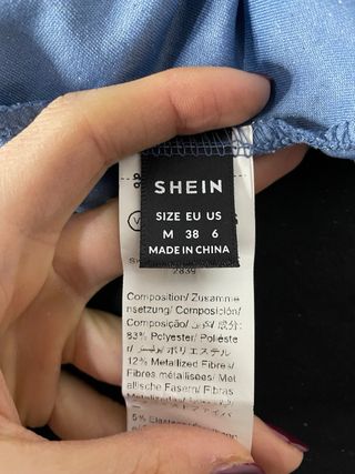 Camiseta brillo una manga