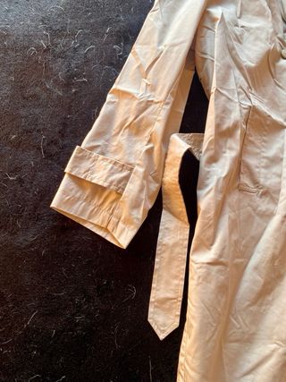 Gabardina Trench Bershka Beige