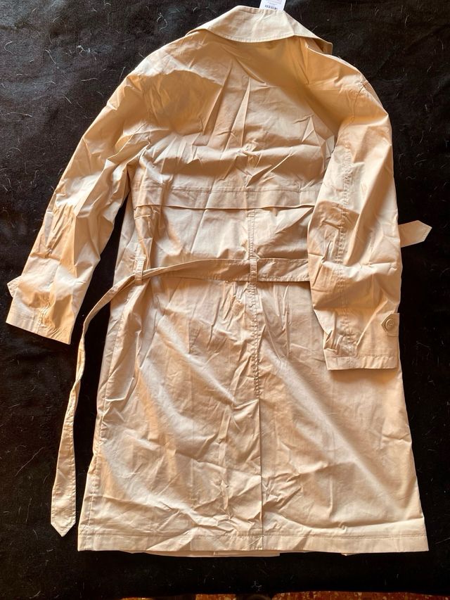 Gabardina Trench Bershka Beige
