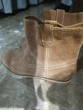 Botas de piel marrones