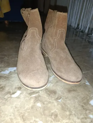 Botas de piel marrones