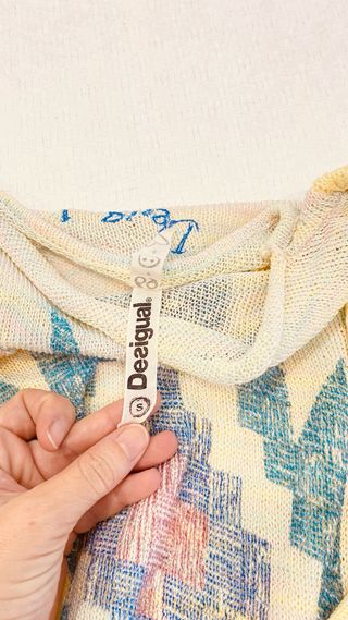 Jersey Desigual Talla Única Multicolor + colonia