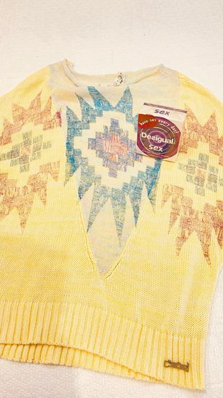 Jersey Desigual Talla Única Multicolor + colonia