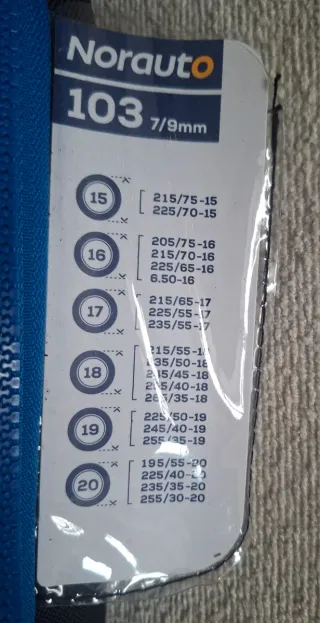 Catene da neve Norauto Winter Grip 7/9mm