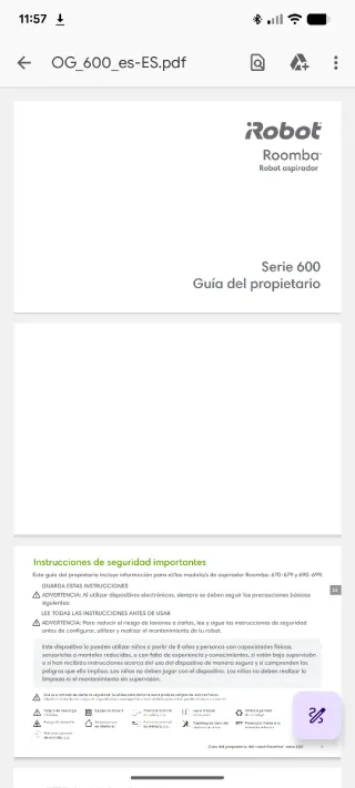 Robot Aspirador Roomba 676 Poco Uso