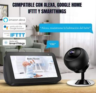 Mini Camara Espia 1080p IP Wifi a Tiempo Real