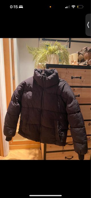 Chaqueta anorak negra nueva