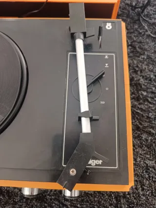 Tocadiscos Königer 2002 Portátil Años 60