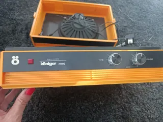 Tocadiscos Königer 2002 Portátil Años 60