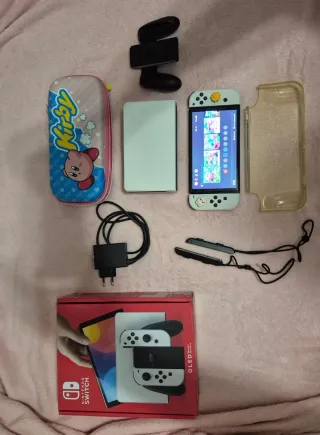 Nintendo Switch OLED Blanca + Accesorios