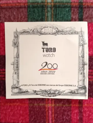 Reloj Toro "La Pepa", edición limitada