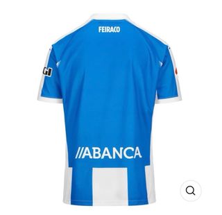 Camiseta Kappa Deportivo A Coruña Azul/Blanca