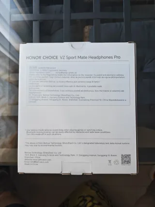 Honor Headphones Pro Negros