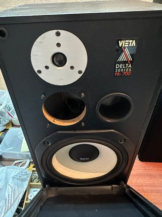 2 Altavoces Vieta Delta PR 700 Negros