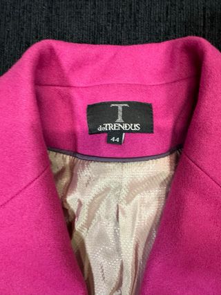 Blazer Detrendus Lana Cachemir Rosa Talla L