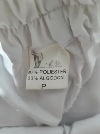 Pantalón de trabajo blanco